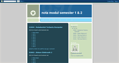 Desktop Screenshot of notamodul.blogspot.com
