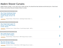 Tablet Screenshot of modernshowercurtains.blogspot.com