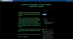 Desktop Screenshot of painfree-mousepad.blogspot.com