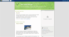 Desktop Screenshot of hetjuistestreven.blogspot.com