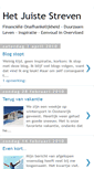 Mobile Screenshot of hetjuistestreven.blogspot.com