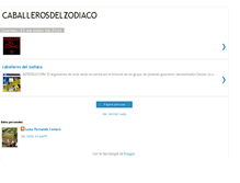 Tablet Screenshot of caballerosdelzodiacocdz.blogspot.com
