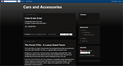 Desktop Screenshot of cars-accessories-cars.blogspot.com