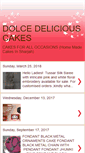 Mobile Screenshot of dolcedeliciouscakes.blogspot.com