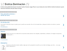 Tablet Screenshot of eroticadominacion.blogspot.com