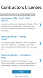 Mobile Screenshot of contractorslicenses.blogspot.com