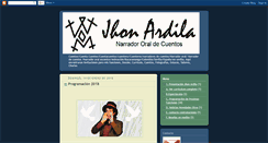 Desktop Screenshot of cuenterojhonardila.blogspot.com