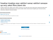 Tablet Screenshot of imsakiye-ezan-vakitleri.blogspot.com