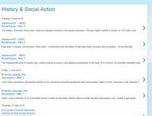 Tablet Screenshot of historyandsocialaction.blogspot.com