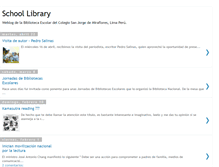 Tablet Screenshot of biblioteca-sanjorge.blogspot.com