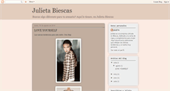 Desktop Screenshot of julietabiescas.blogspot.com