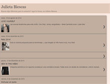 Tablet Screenshot of julietabiescas.blogspot.com
