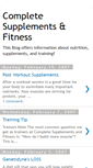 Mobile Screenshot of completesupplements.blogspot.com