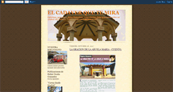 Desktop Screenshot of elcadaverquetemira.blogspot.com