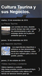 Mobile Screenshot of lafuriataurina.blogspot.com
