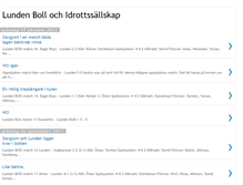 Tablet Screenshot of lundenbois.blogspot.com