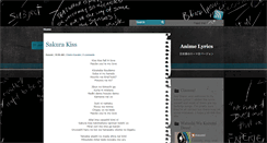 Desktop Screenshot of myanimelyrics.blogspot.com