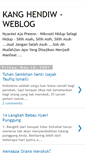 Mobile Screenshot of kanghendiw.blogspot.com