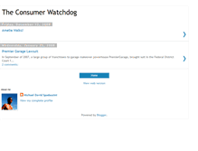 Tablet Screenshot of consumeristwatchdog.blogspot.com
