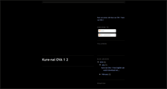 Desktop Screenshot of kure-nai.blogspot.com