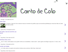 Tablet Screenshot of cantodecolo.blogspot.com