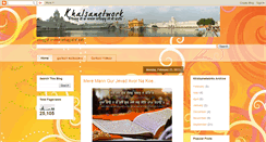 Desktop Screenshot of khalsanetworks.blogspot.com