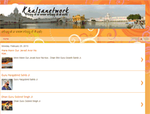 Tablet Screenshot of khalsanetworks.blogspot.com