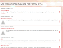 Tablet Screenshot of lifewithamandakay.blogspot.com