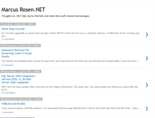Tablet Screenshot of marcusrosen.blogspot.com