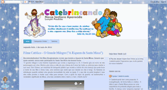 Desktop Screenshot of catebrincando.blogspot.com