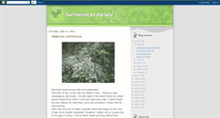 Desktop Screenshot of halfhermit.blogspot.com