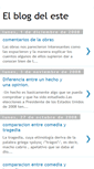 Mobile Screenshot of elblogdeleste.blogspot.com