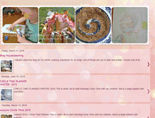 Tablet Screenshot of cherishedheartslearningathome.blogspot.com