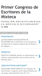 Mobile Screenshot of escritoresdelamixteca.blogspot.com