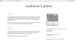 Desktop Screenshot of cathleensplace.blogspot.com
