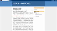 Desktop Screenshot of miradas3-carnaval2007.blogspot.com