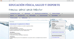 Desktop Screenshot of educacionfisicafrangarcia.blogspot.com