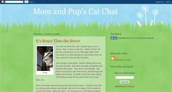 Desktop Screenshot of momandpupscatchat.blogspot.com