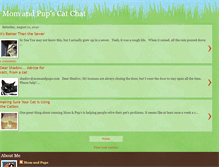 Tablet Screenshot of momandpupscatchat.blogspot.com