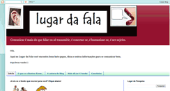 Desktop Screenshot of lugardafala.blogspot.com