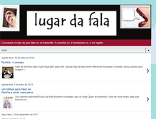 Tablet Screenshot of lugardafala.blogspot.com