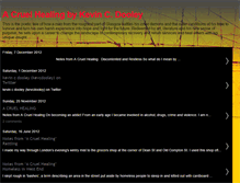 Tablet Screenshot of acruelhealing.blogspot.com
