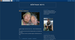 Desktop Screenshot of bortnanboys.blogspot.com