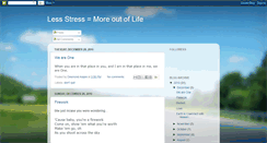 Desktop Screenshot of istressless.blogspot.com