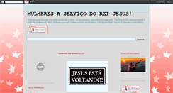 Desktop Screenshot of mulheresaservicodoreijesus.blogspot.com