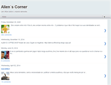 Tablet Screenshot of alienscorner.blogspot.com