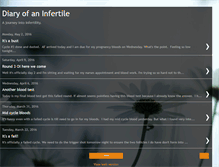 Tablet Screenshot of diaryofaninfertile.blogspot.com