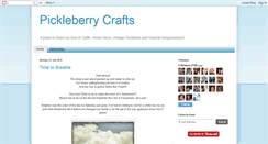 Desktop Screenshot of pickleberrypapercrafts.blogspot.com