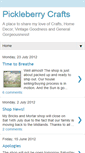Mobile Screenshot of pickleberrypapercrafts.blogspot.com