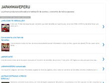 Tablet Screenshot of japanwaveperu.blogspot.com